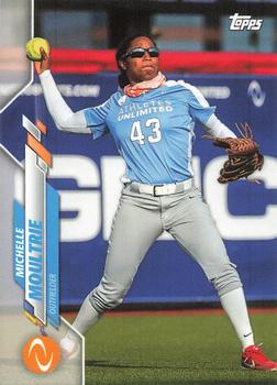 2020 Topps On-Demand Set 18 - Athletes Unlimited Softball #28 Michelle Moultrie Front